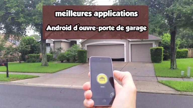 applications d'ouvre-porte de garage