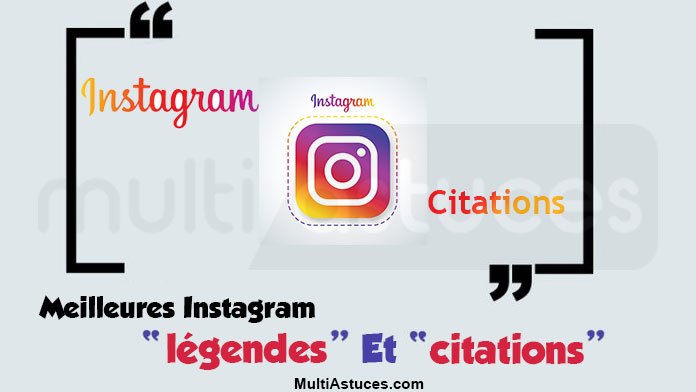légendes et citations sur Instagram