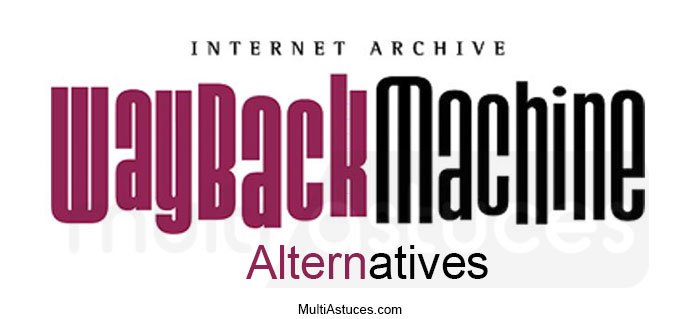 alternatifs de la Wayback machine