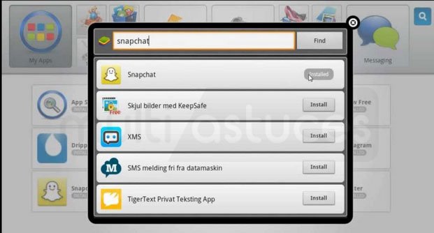 SnapChat pour PC