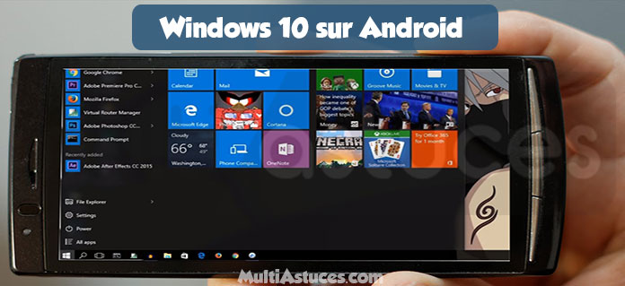 Windows 10 sur Android