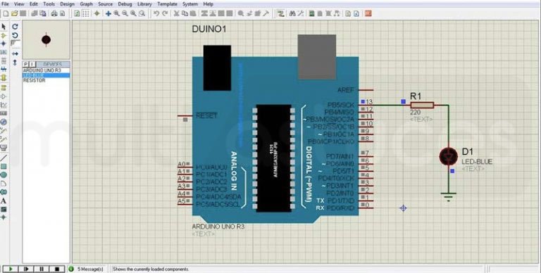 simulator online arduino autodesk circuits