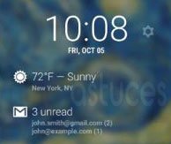 meilleurs widgets Android