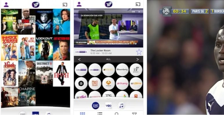 applications de streaming de sports en direct
