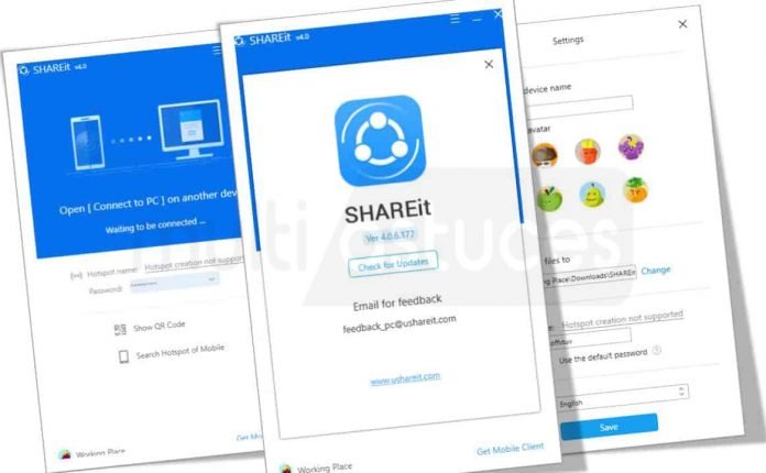 Télécharger Shareit pour PC la version complète gratuite  Multi Astuces