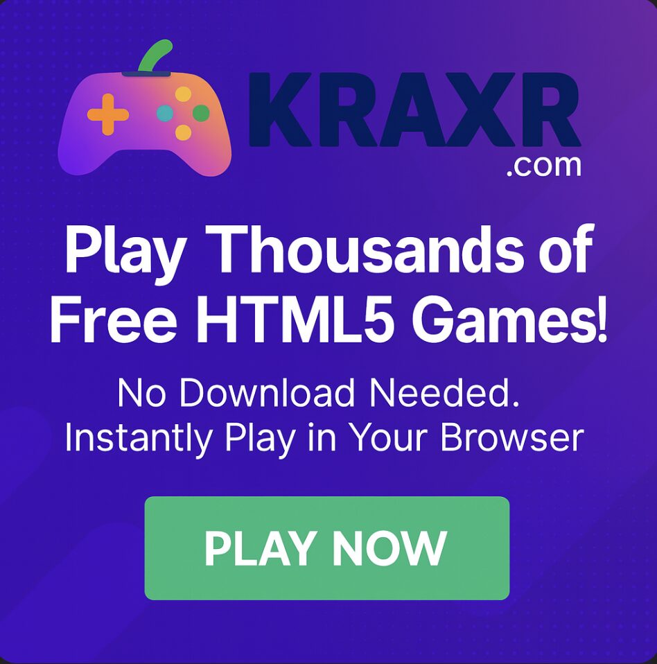 Play Free HTML5 Games on Kraxr.com